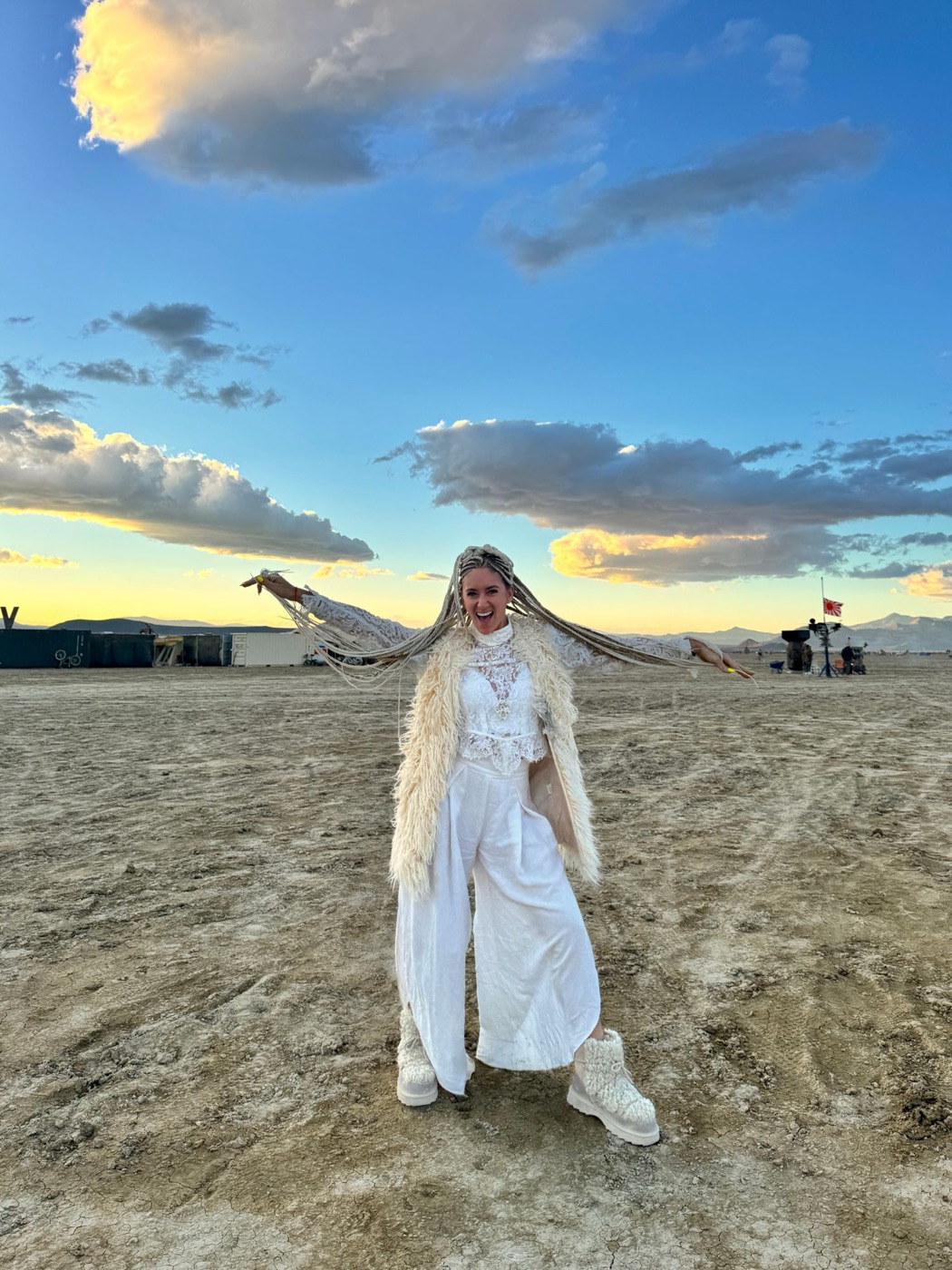 Mary-Anne in Burning Man
